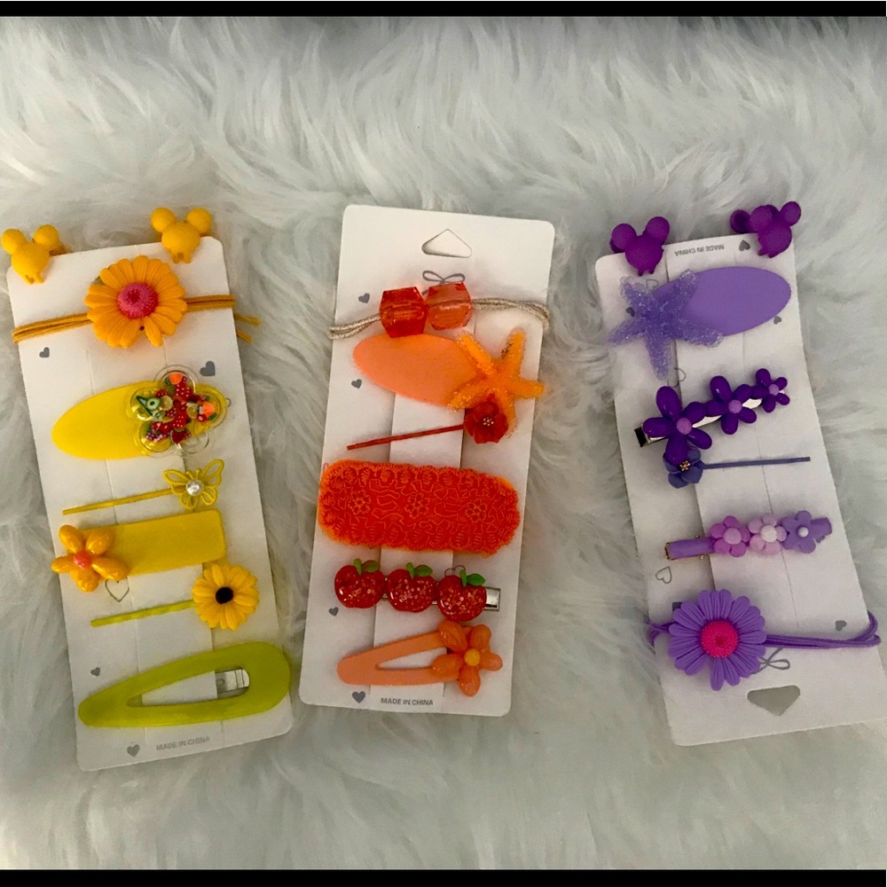 Girls Hair Clips- NEW